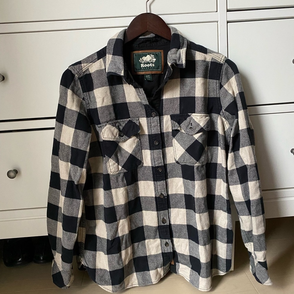 Women’s Roots Flannel Top - M